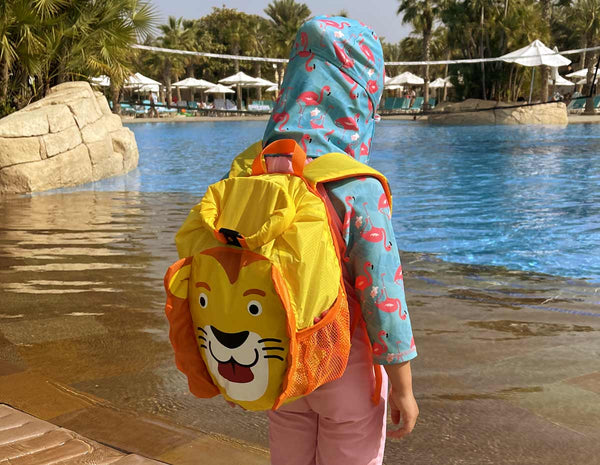 Kids 2025 lion backpack